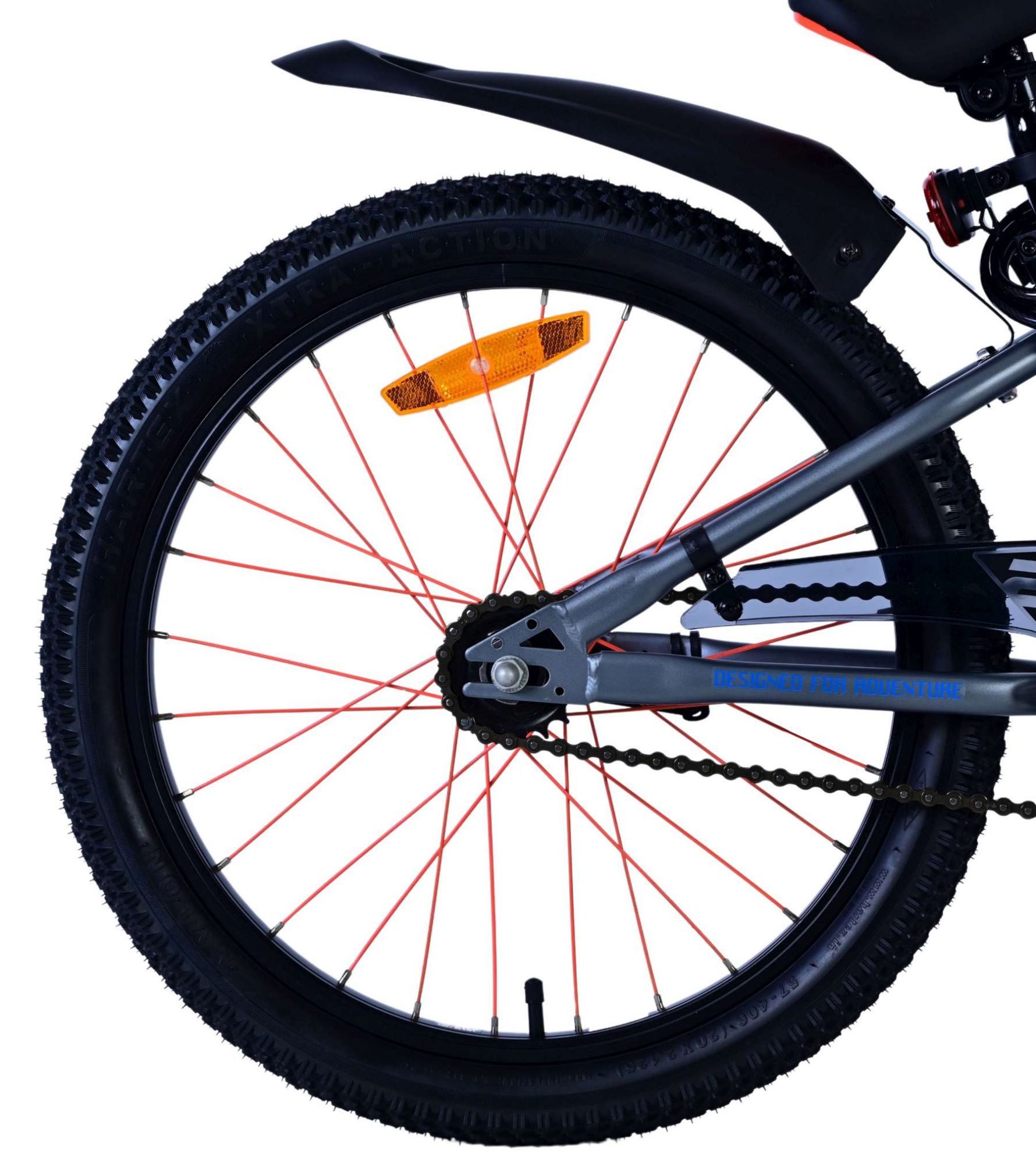 Volare Kinderfahrrad Volare Rocky Kinderfahrrad für Jungen - 20 Zoll in Blau für Kinder, Vorderradbremsen, verstellbarer Sattel, Aluminiumfelgen
