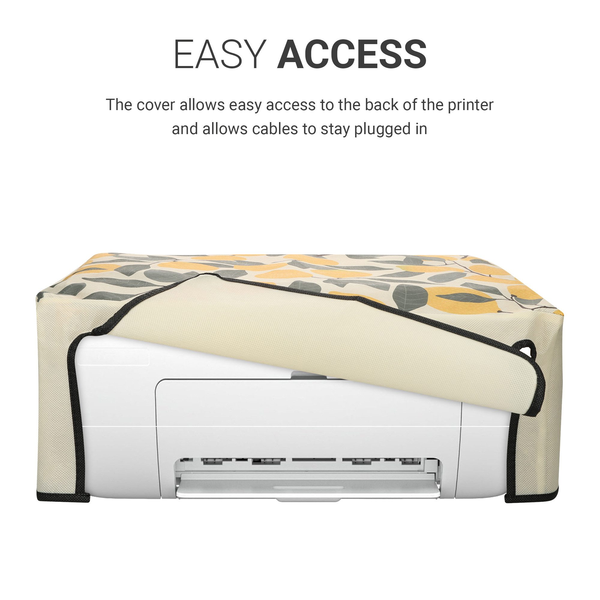 kwmobile Druckerstaubschutzhülle Hülle für HP DeskJet 2755e / DeskJet 2720e / 2710e / 2820e / 2721e, Kamera Tasche zum Umhängen