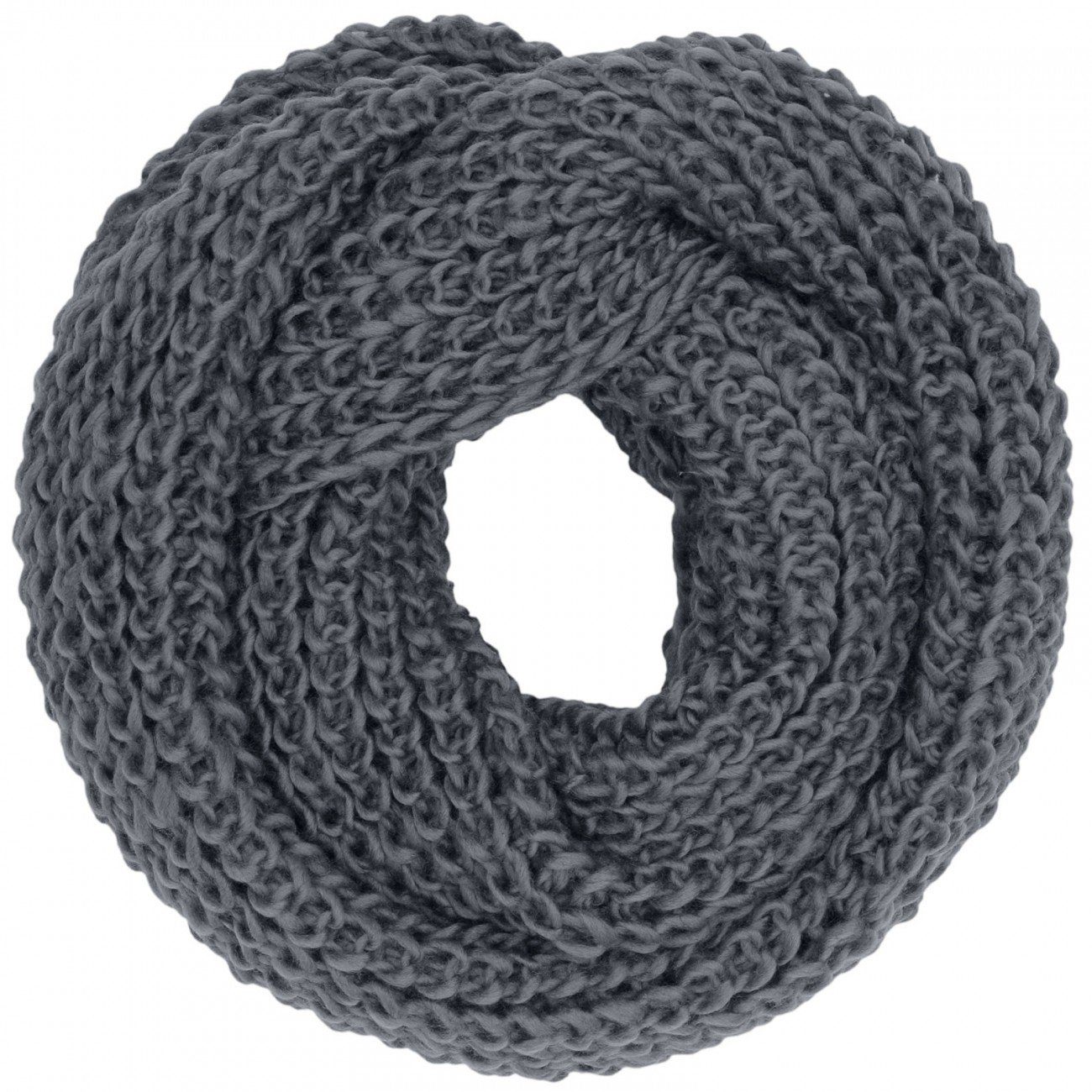 Caspar Loop SC242 klassischer Damen Grobstrick Loop Schlauchschal günstig online kaufen