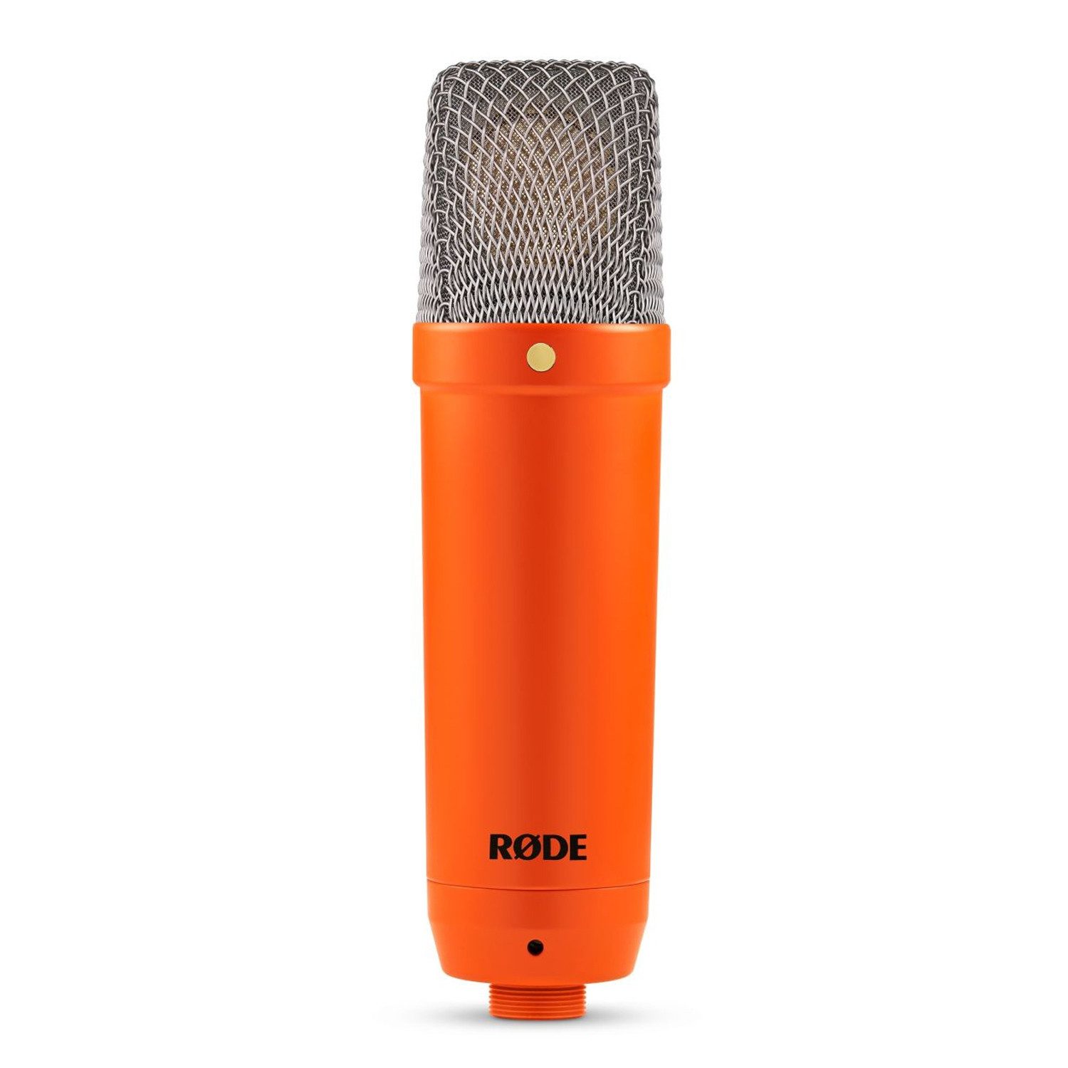 RØDE Mikrofon Rode Mikrofon NT1 Signature Orange mit Gelenkarm Schwarz (20 Hz - 20 kHz), Vorteils-Set mit Gelenkarm Schwarz