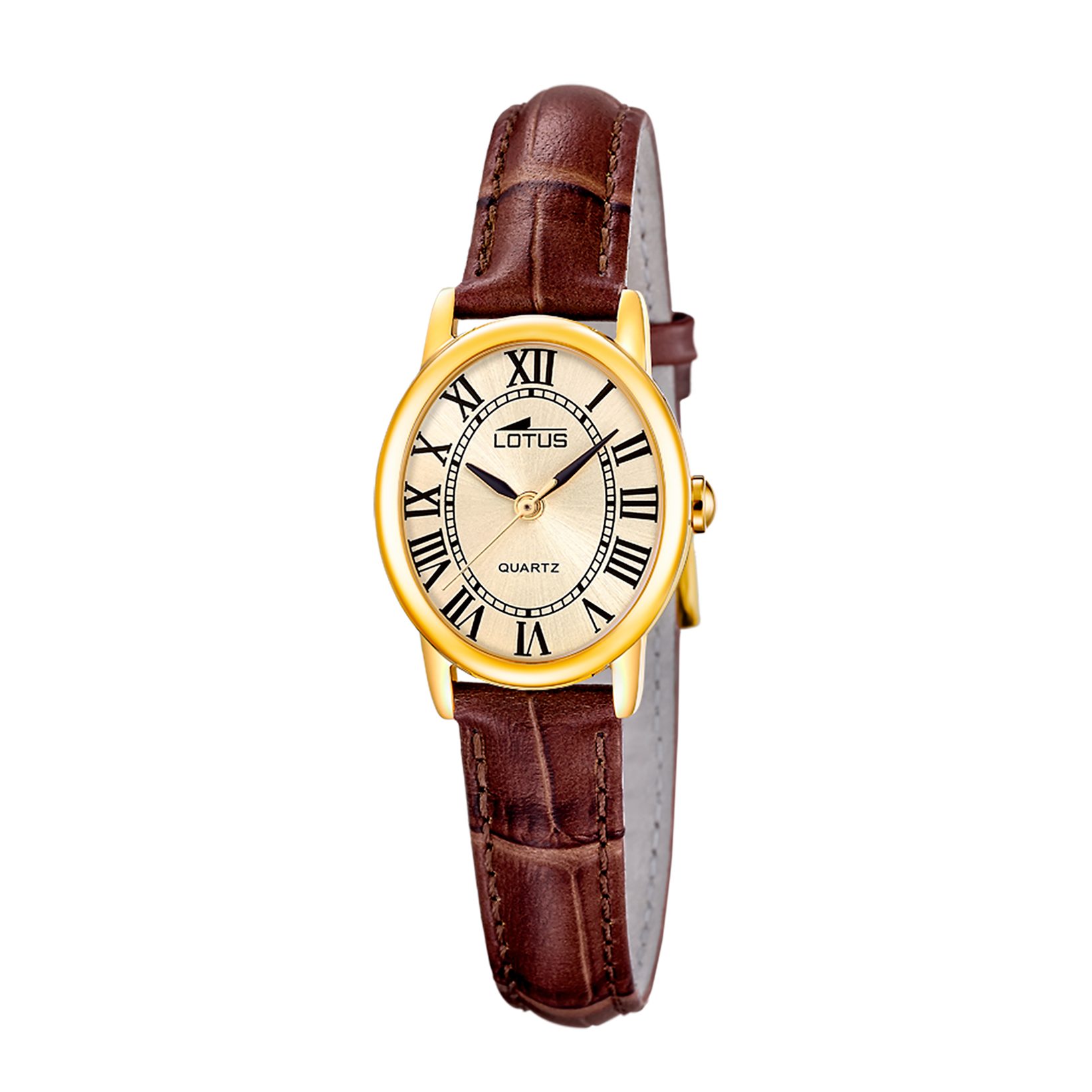 Lotus Quarzuhr 2Gether 19019_2, (Set, 2-tlg., mit Armband), Armbanduhr, Damenuhr, Lederarmband, Ideal auch als Geschenk, analog
