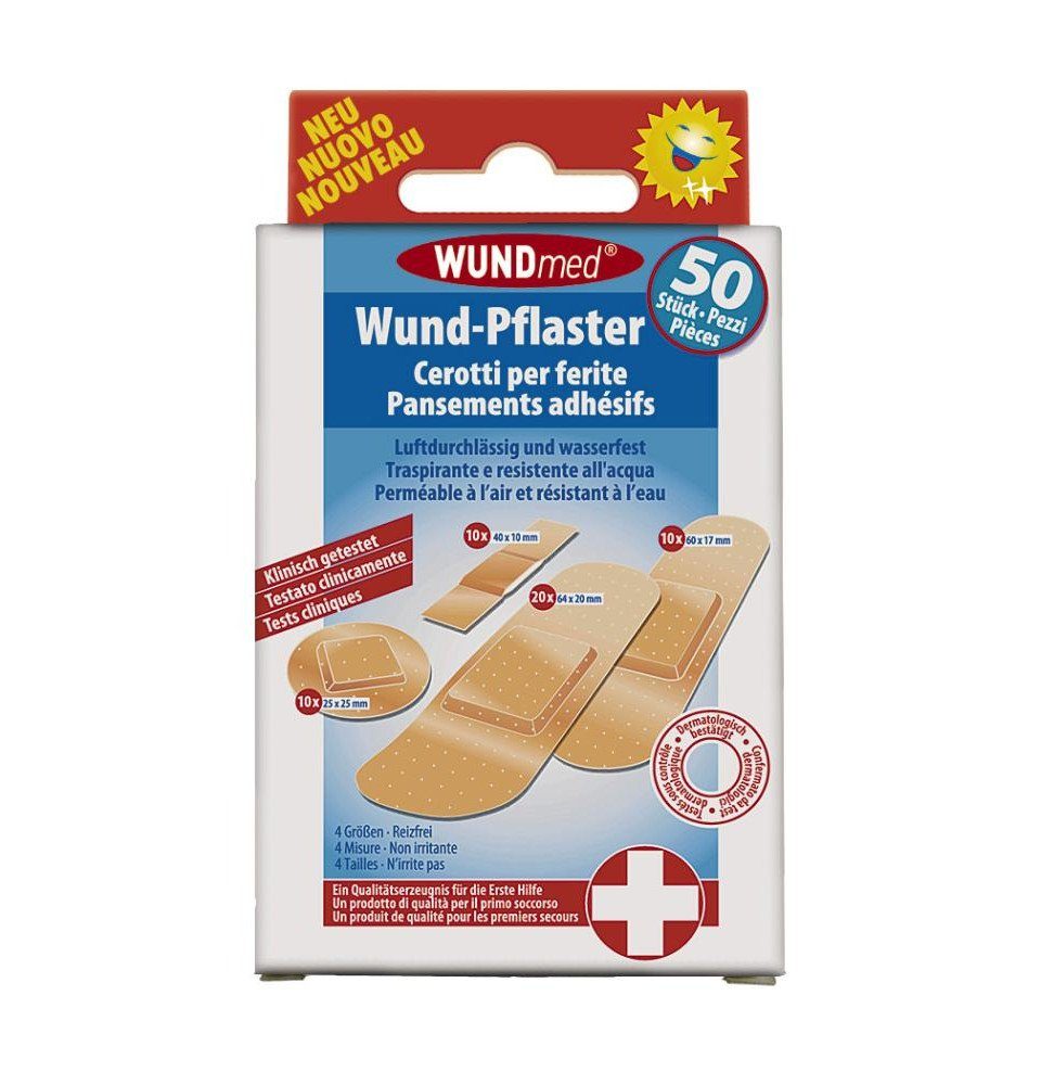 Wundmed Wundpflaster Wundmed Wundpflaster Strips wasserabweisend