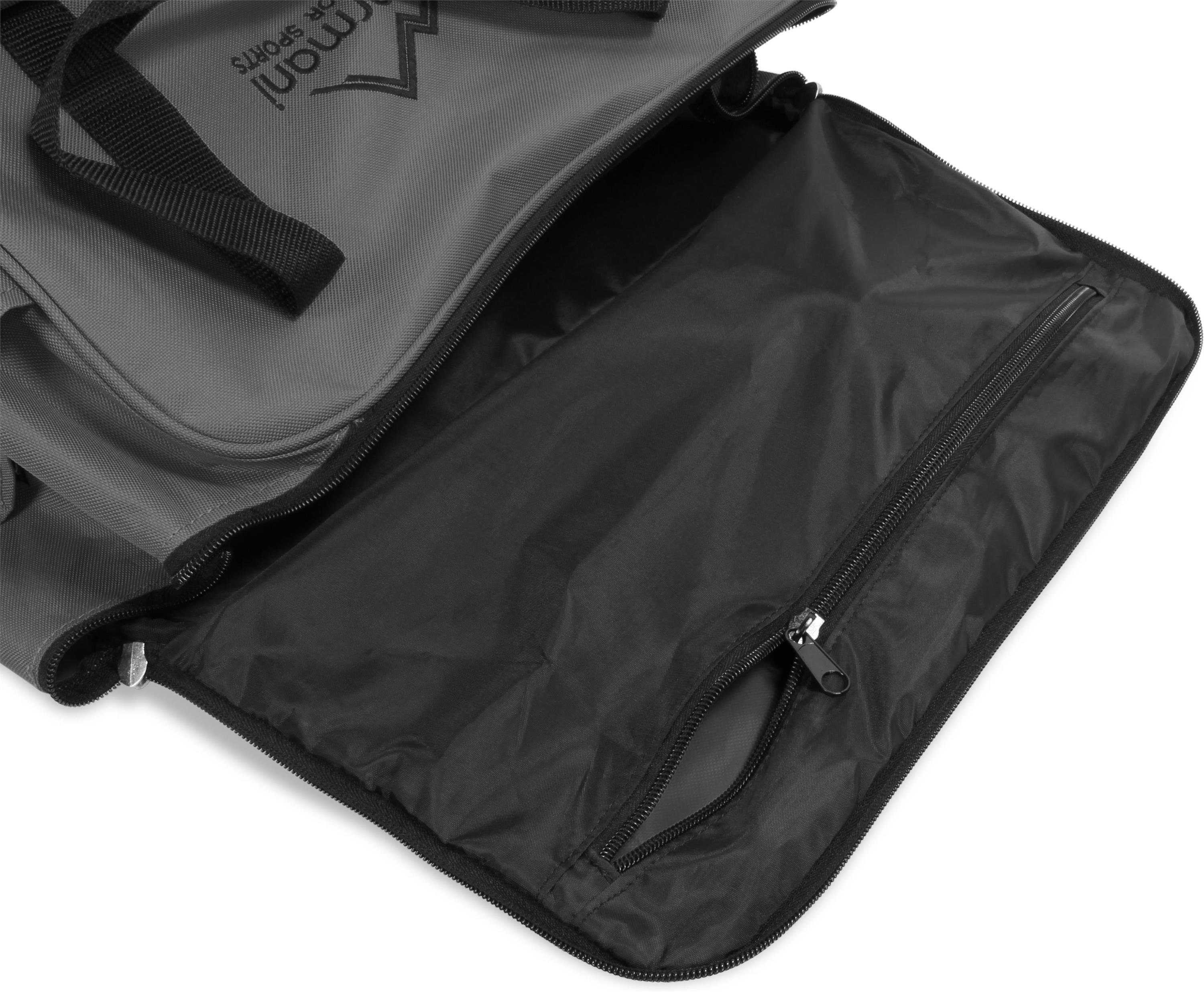 normani Sporttasche Skitasche 53 l Alpine Depo, Skischuhtasche mit separatem Helmfach und Rucksackfunktion