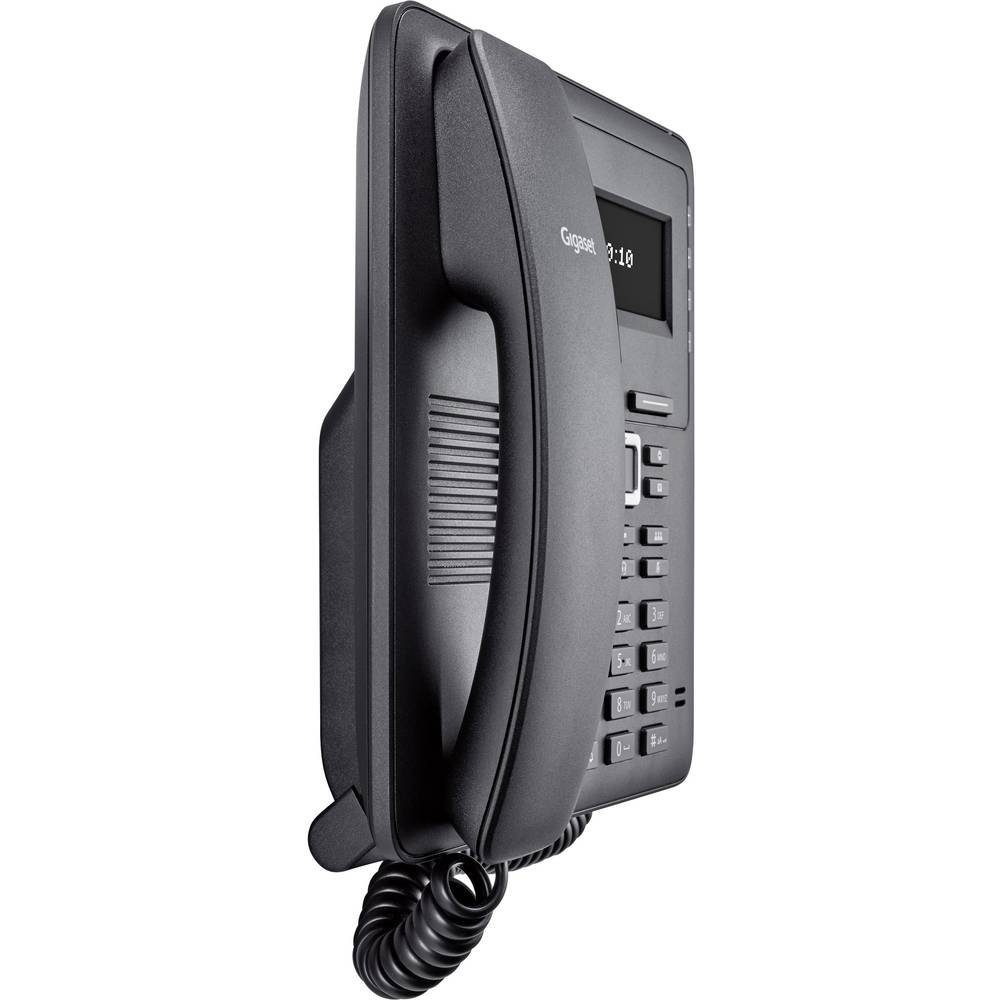Gigaset Headsetanschluss) Schnurgebundenes Kabelgebundenes Telefon, (Freisprechen, Telefon VoIP