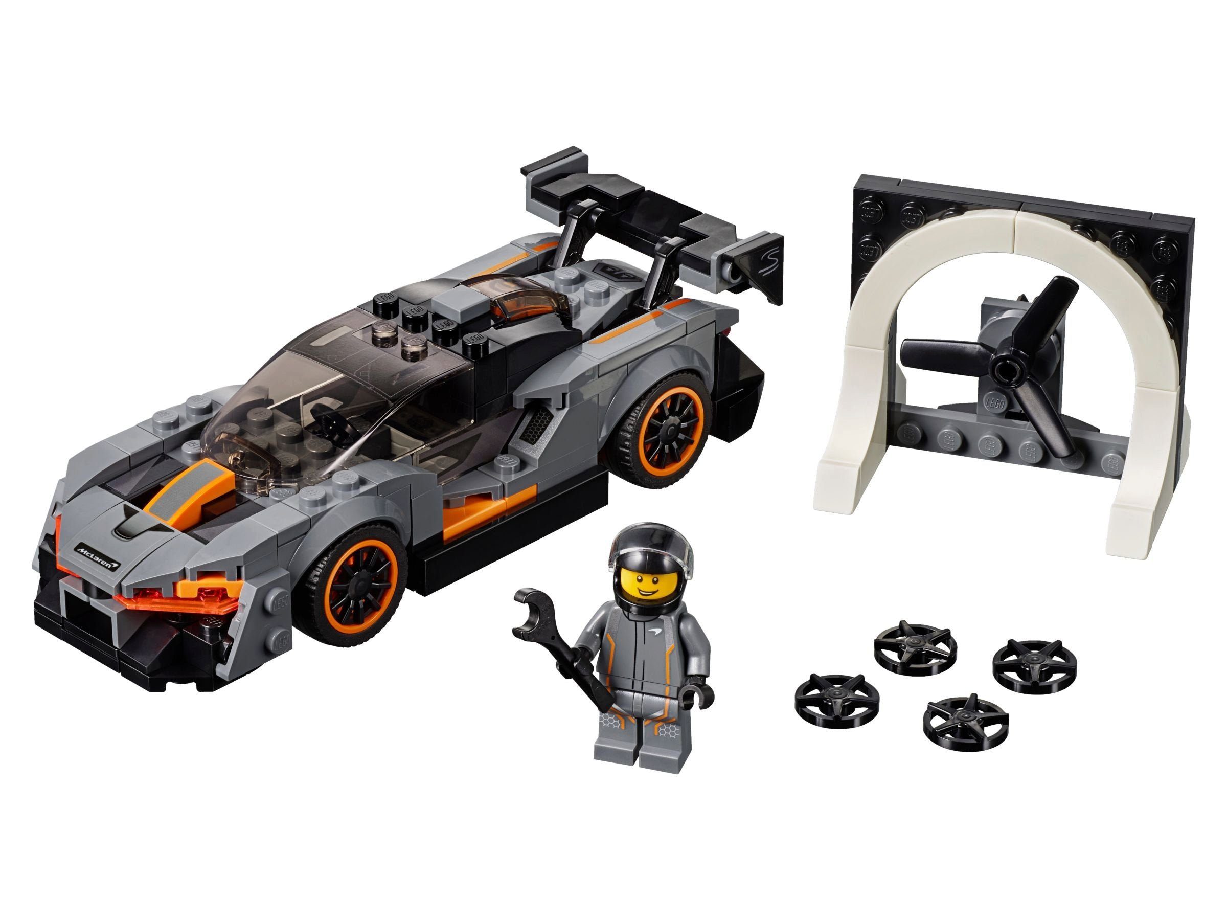 LEGO® Spielbausteine LEGO 75892 Speed Champions McLaren Senna, (Set, 219 St)