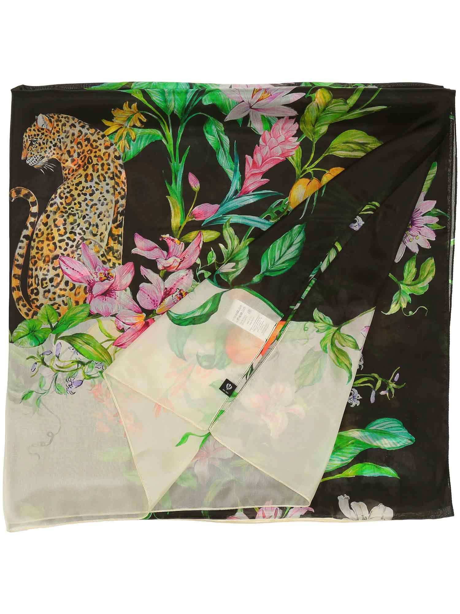 Fraas XXL-Schal Seide Stola, (1, keine Fransen)