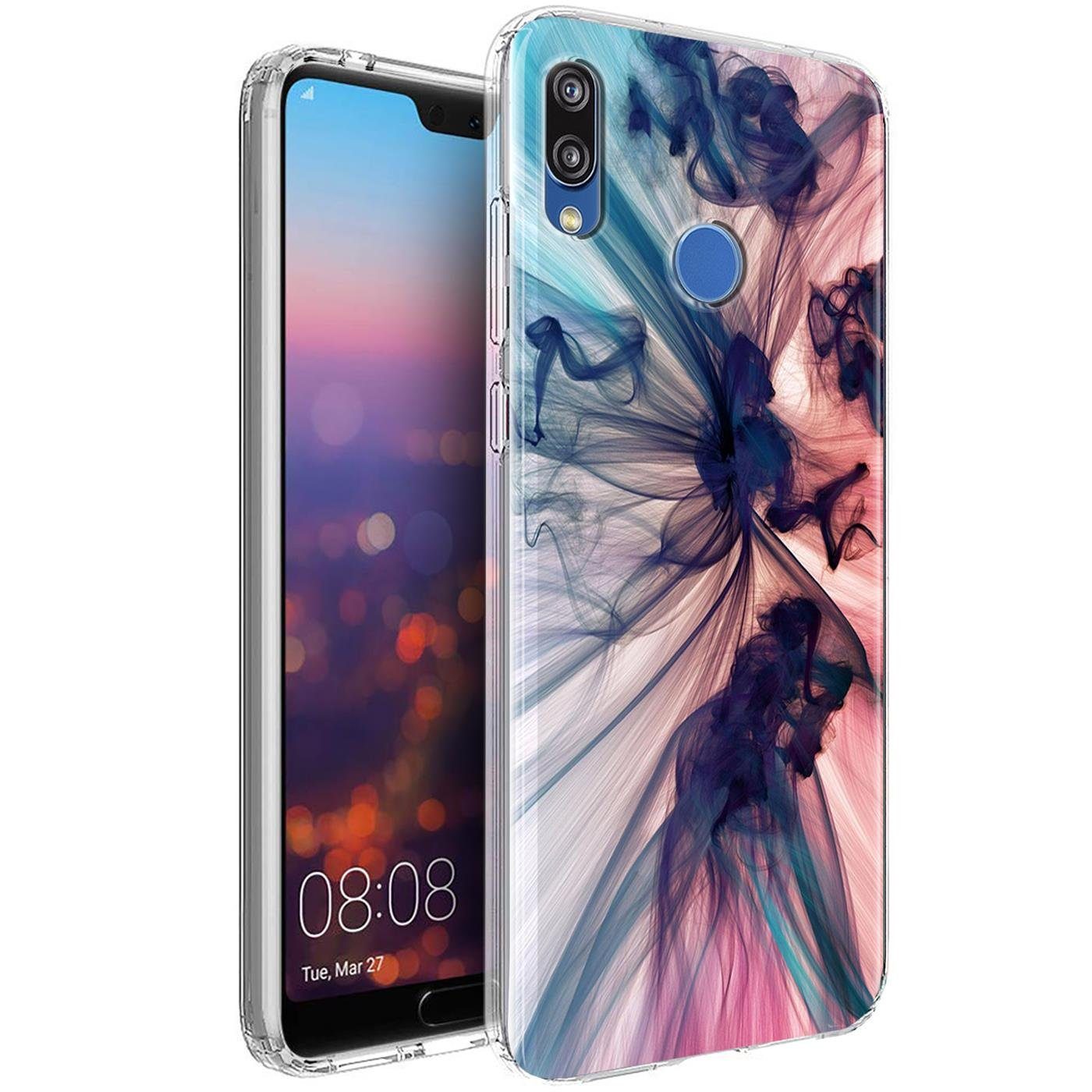 CoolGadget Handyhülle Handy Case Silikon Motiv Series für Huawei P20 Lite 5,8 Zoll, Hülle mit hochauflösendem Muster für P20 Lite Schutzhülle