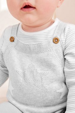 Next Shirt & Hose Baby-Strickstrampler, Oberteil & Strumpfhose Set (3-tlg)