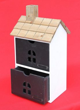 DanDiBo Aufbewahrungsbox Schreibtisch Organizer Holz Aufbewahrungsbox 14B407 Minikommode mit Schubladen Schubladenbox Haus
