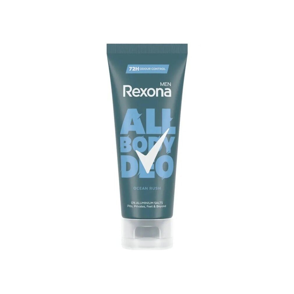 Rexona Körperpflegemittel OCEAN RUSH MEN Ganzkörper-Deocreme 75 ml