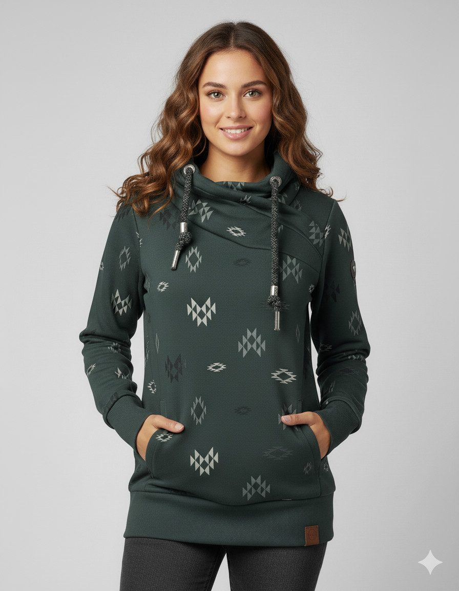 Ragwear Sweatshirt NESKA AZTEK O günstig online kaufen