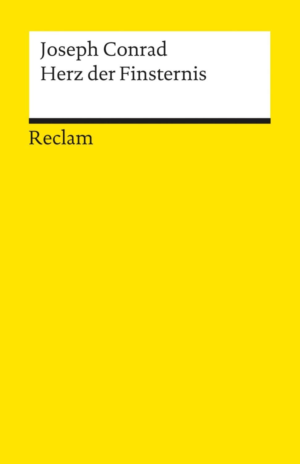 Herz der Finsternis / Joseph Conrad