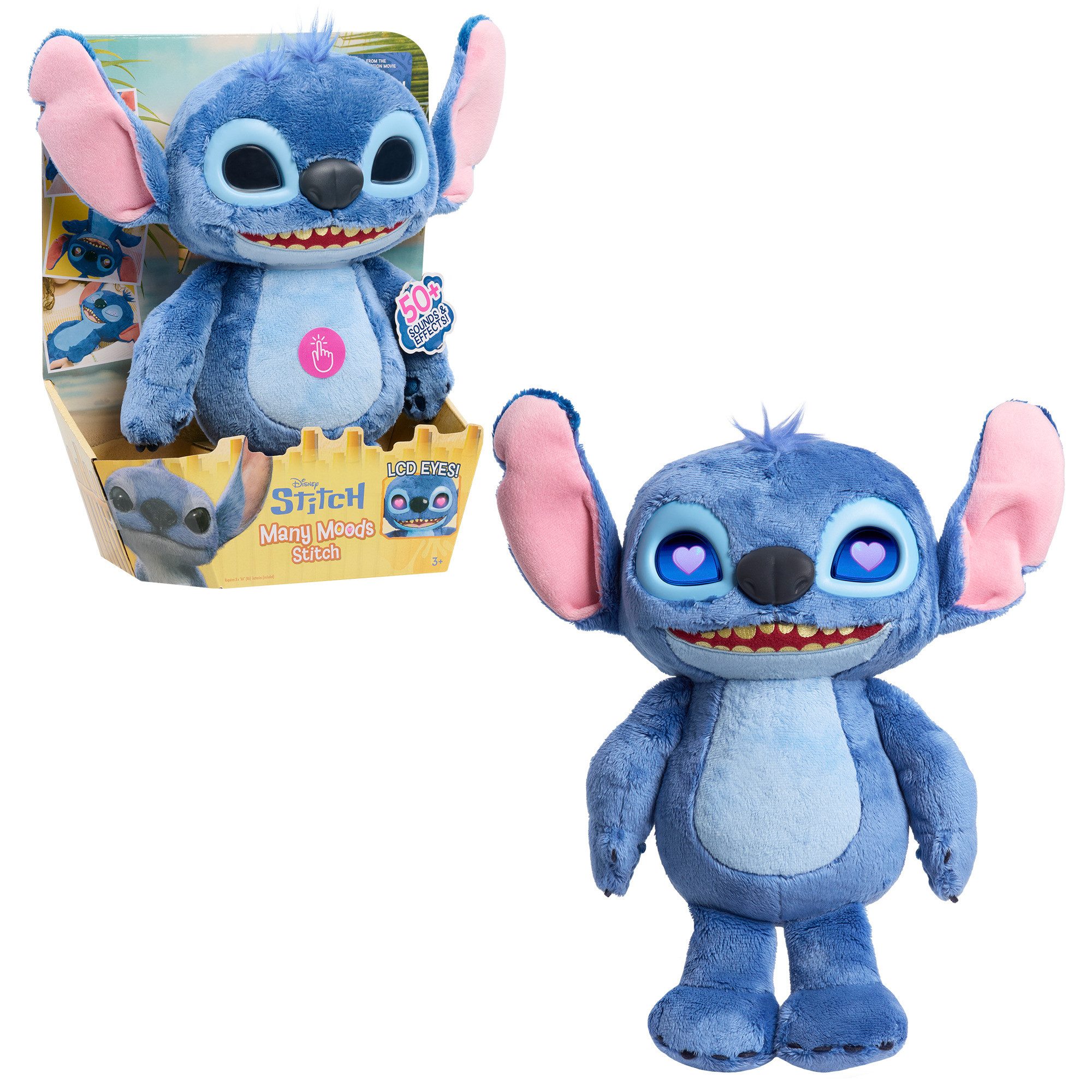 Just Play Kuscheltier Just Play Disney Stitch Many Moods Stitch