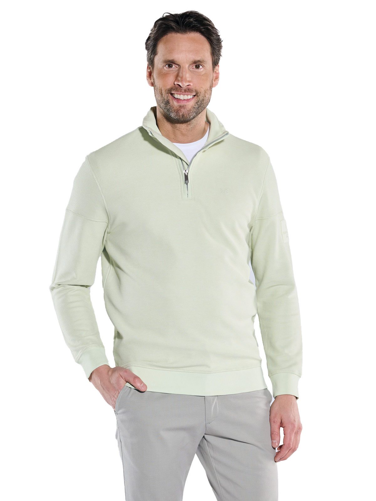 ENGBERS GERMANY Sweater Sweatshirt aus edlem Jerseymaterial