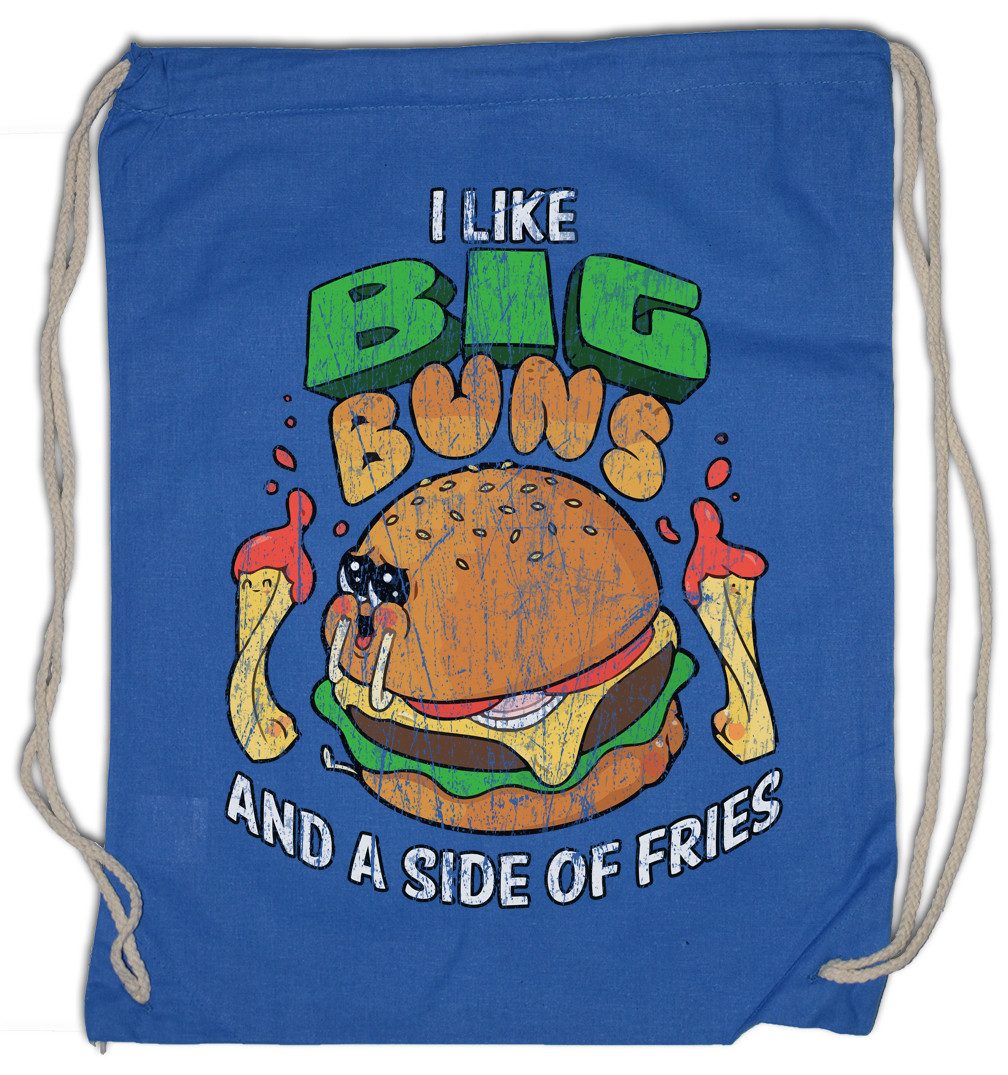 Turnbeutel I Like Big Buns Turnbeutel Grillen Barbecue Grill Chef Meister Burger