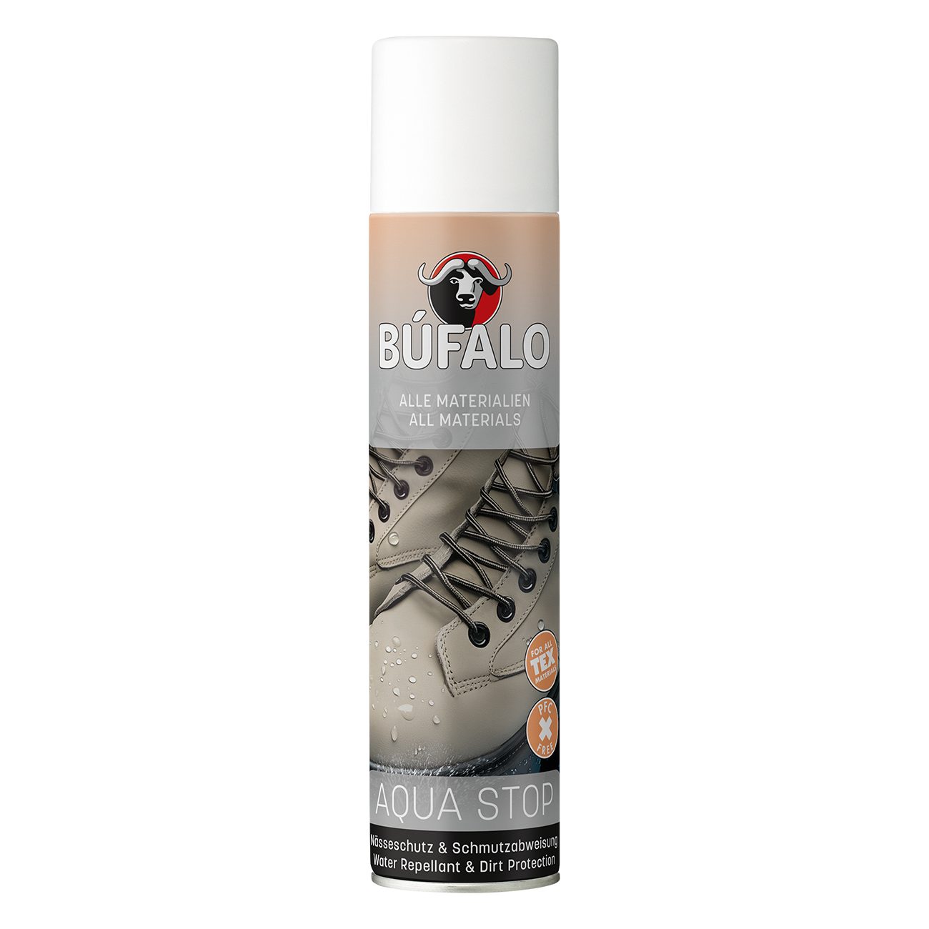 Búfalo Aqua Stop - Imprägnierer für alle Leder, Textilien und Tex-Materialien Schuh-Imprägnierspray