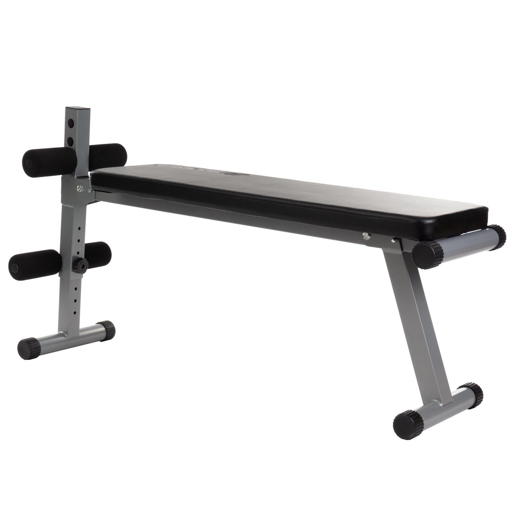 Hantelbank Trainingsbank Sit Up Bank Bauchtrainer Verstellbar bis 120kg Klappbar