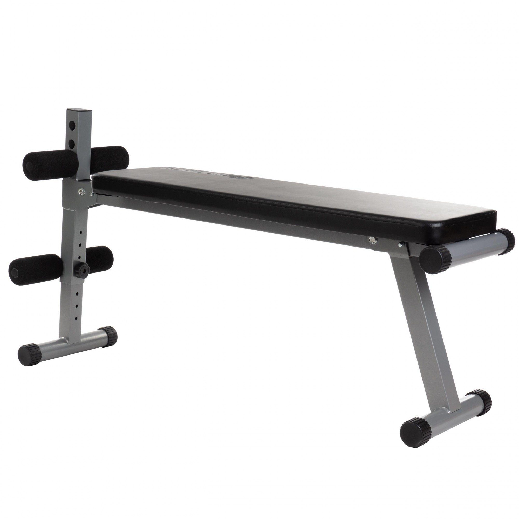 ScSPORTS® Hantelbank Sit Up Bank Bauchtrainer Verstellbar bis 150kg Klappbar