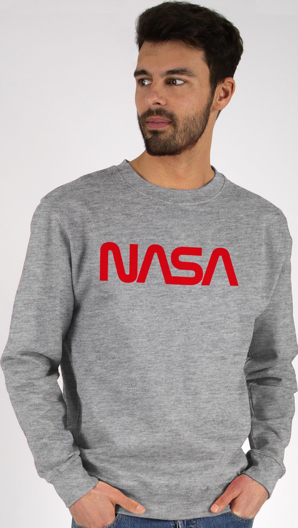 Shirtracer Sweatshirt Nasa - Raumfahrt Astronaut Mondlandung Weltraum (1-tlg) Nerd Geschenke