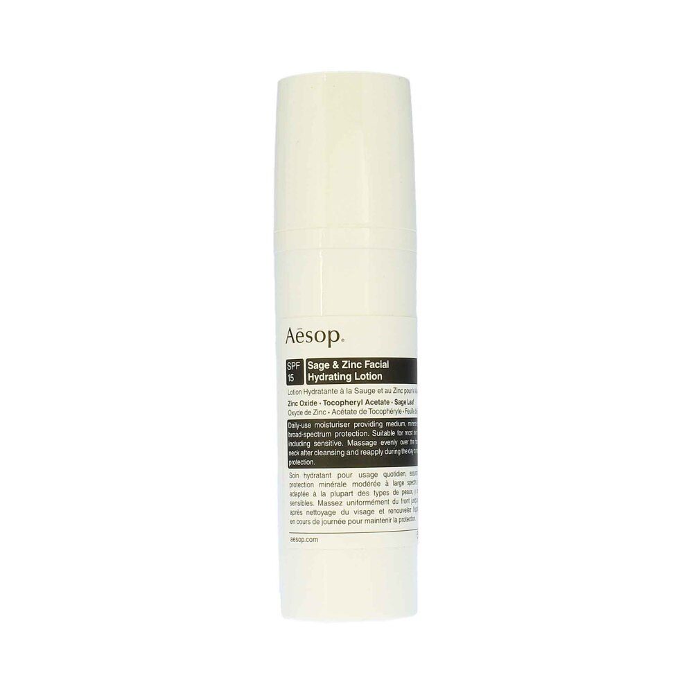 AESOP Körperpflegemittel Sage & Zinc Facial Hydrating Lotion SPF15