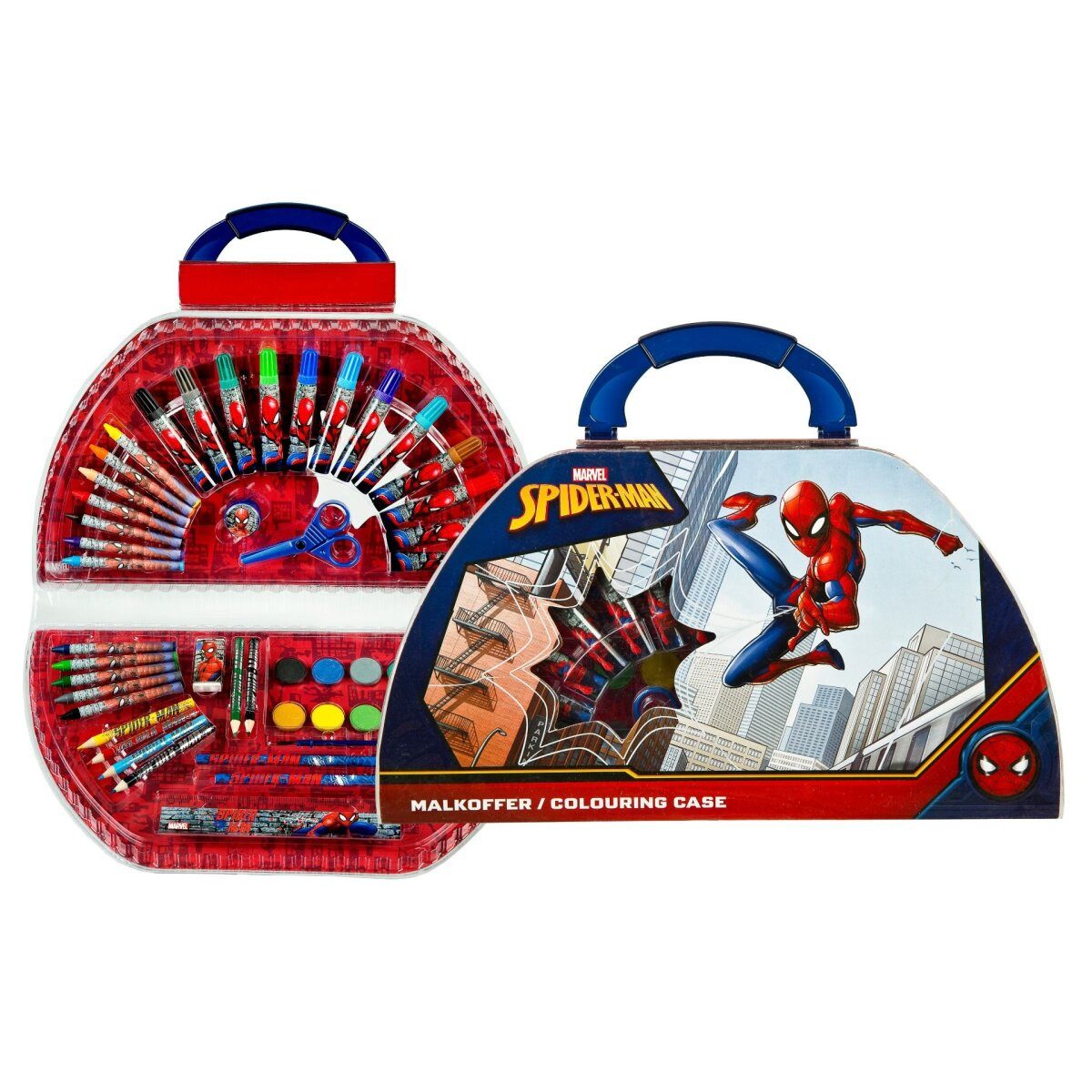 Spiderman Kreativset Spiderman Malset für Unterwegs Malen, Basteln