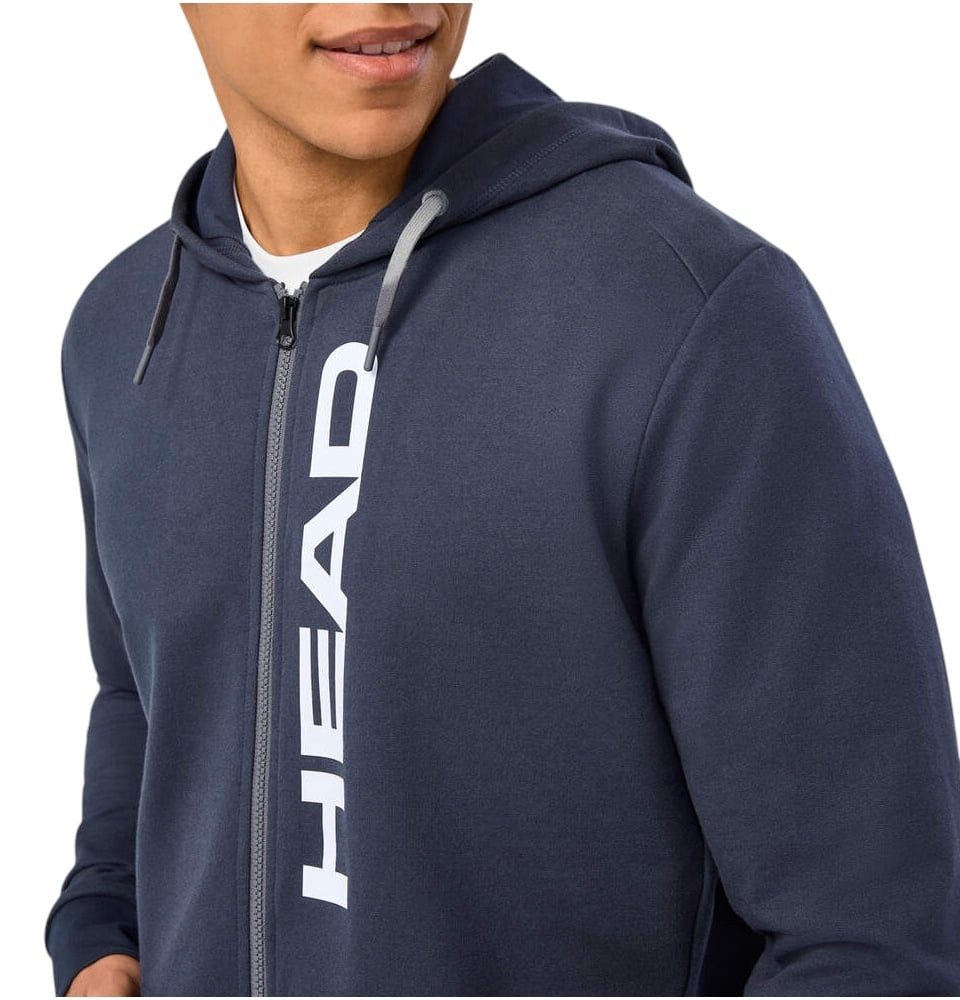 Head Kapuzenpullover Club Original Hoodie Full Zip (Mischgewebe) 2025 navyblau Herren
