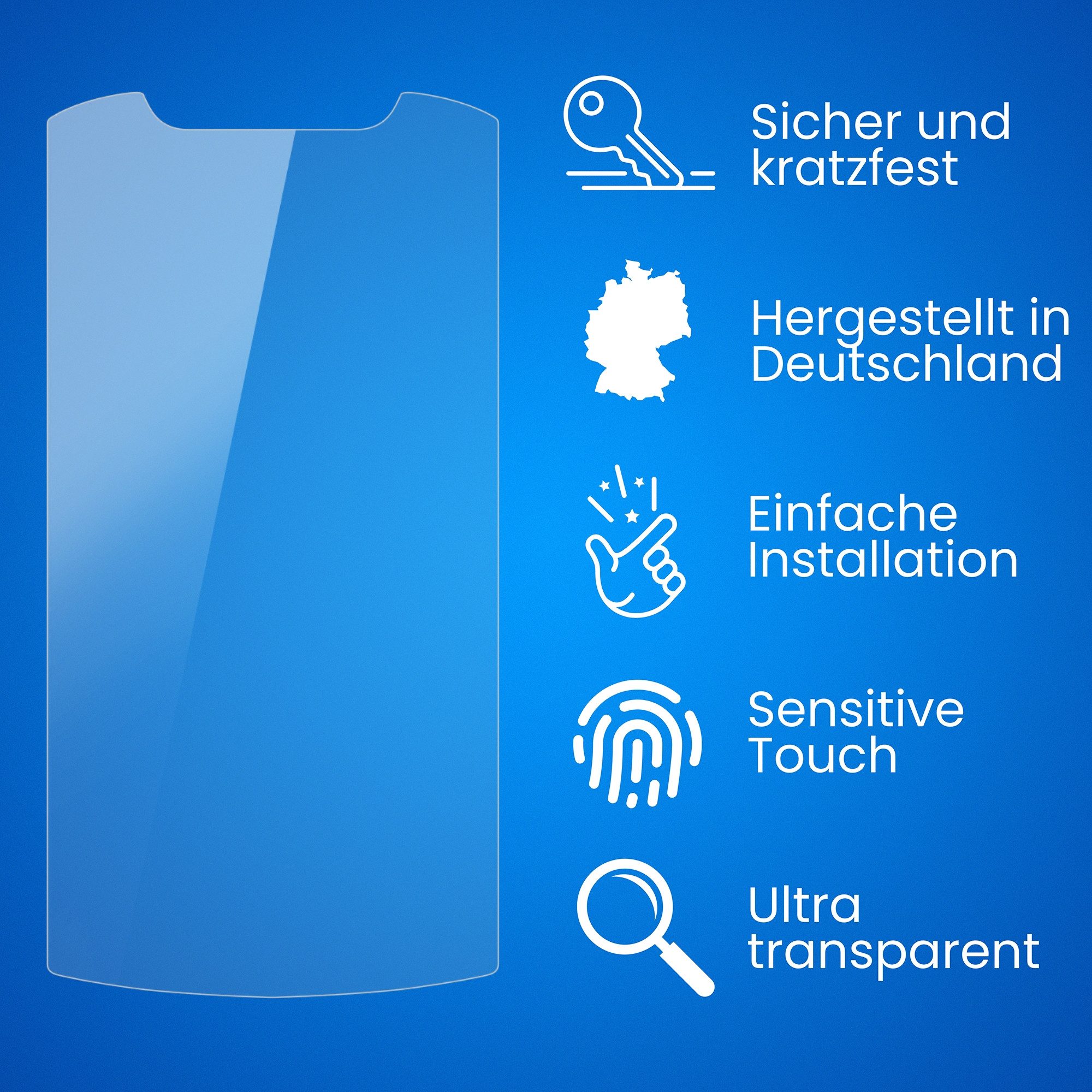 atFoliX Schutzfolie Displayschutz für Vaporesso Tarot Nano, (2 Folien), Ultraklar und hartbeschichtet