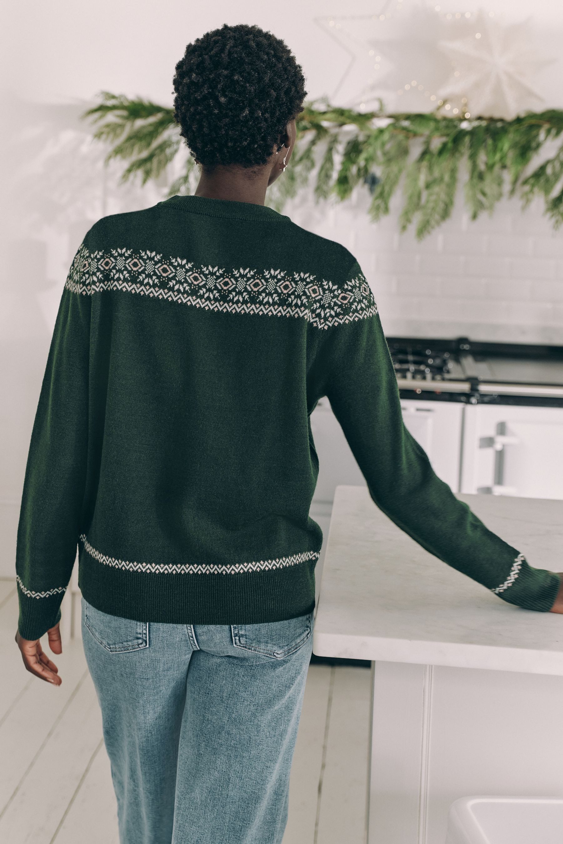 Next Norwegerpullover Weihnachtspullover für die Familie günstig online kaufen