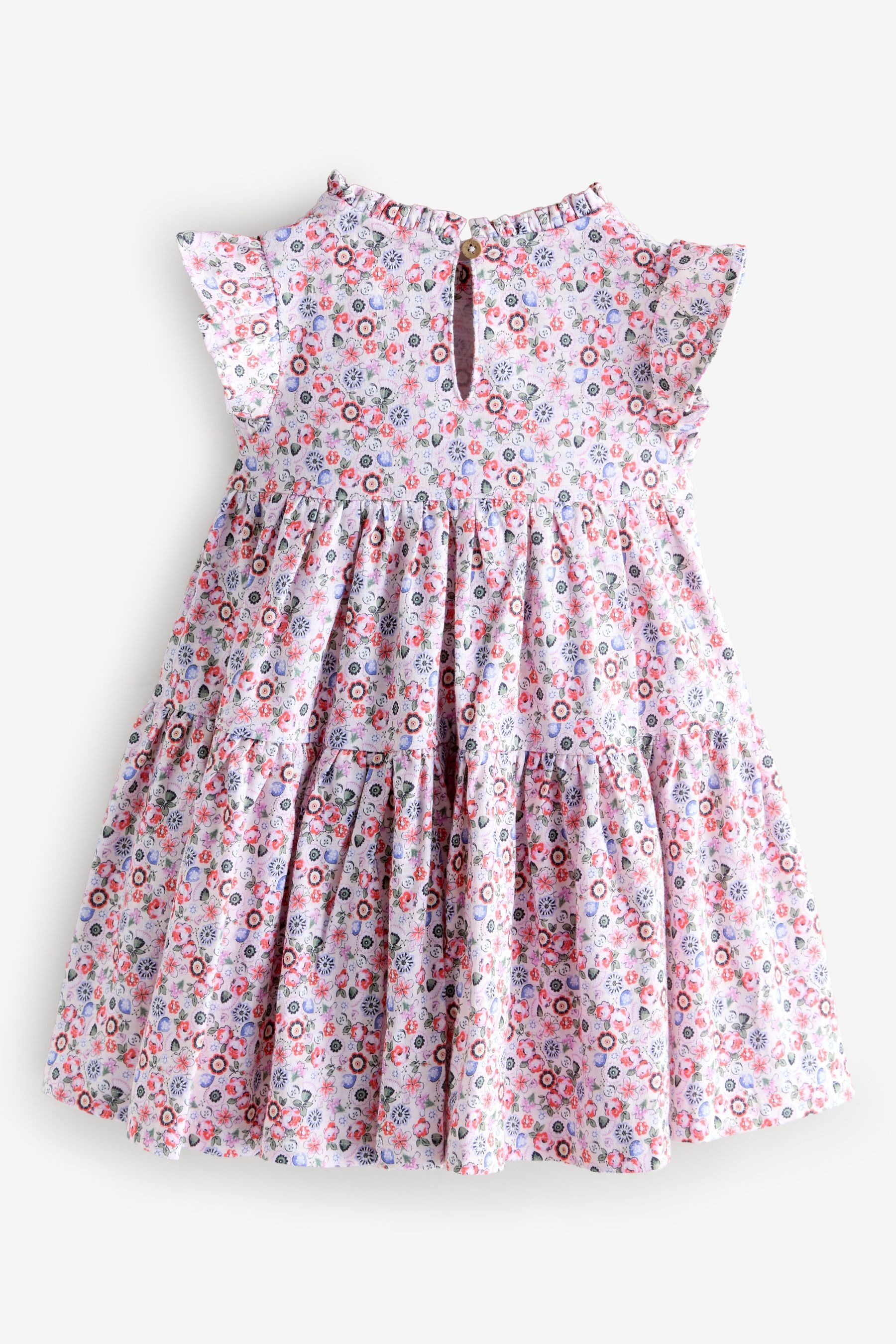 Next Jerseykleid Cath Kidston Volantkleid aus Jersey (1-tlg)