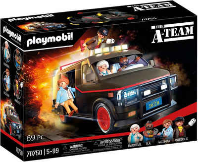 Playmobil® Konstruktions-Spielset A-Team Van (70750), (69 St), Made in Europe