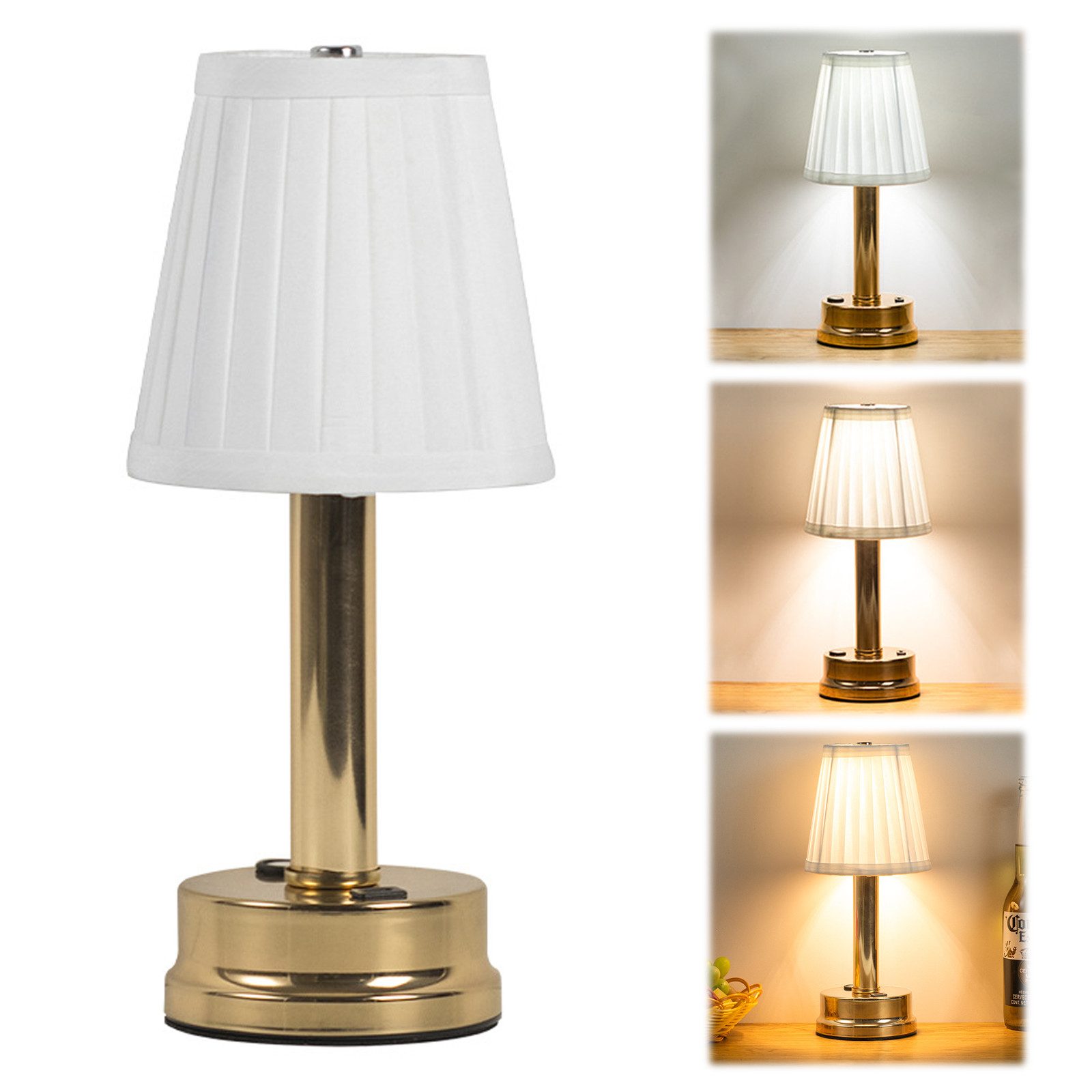 TWSOUL LED Schreibtischlampe Tischlampe Kabellos, LED günstig online kaufen