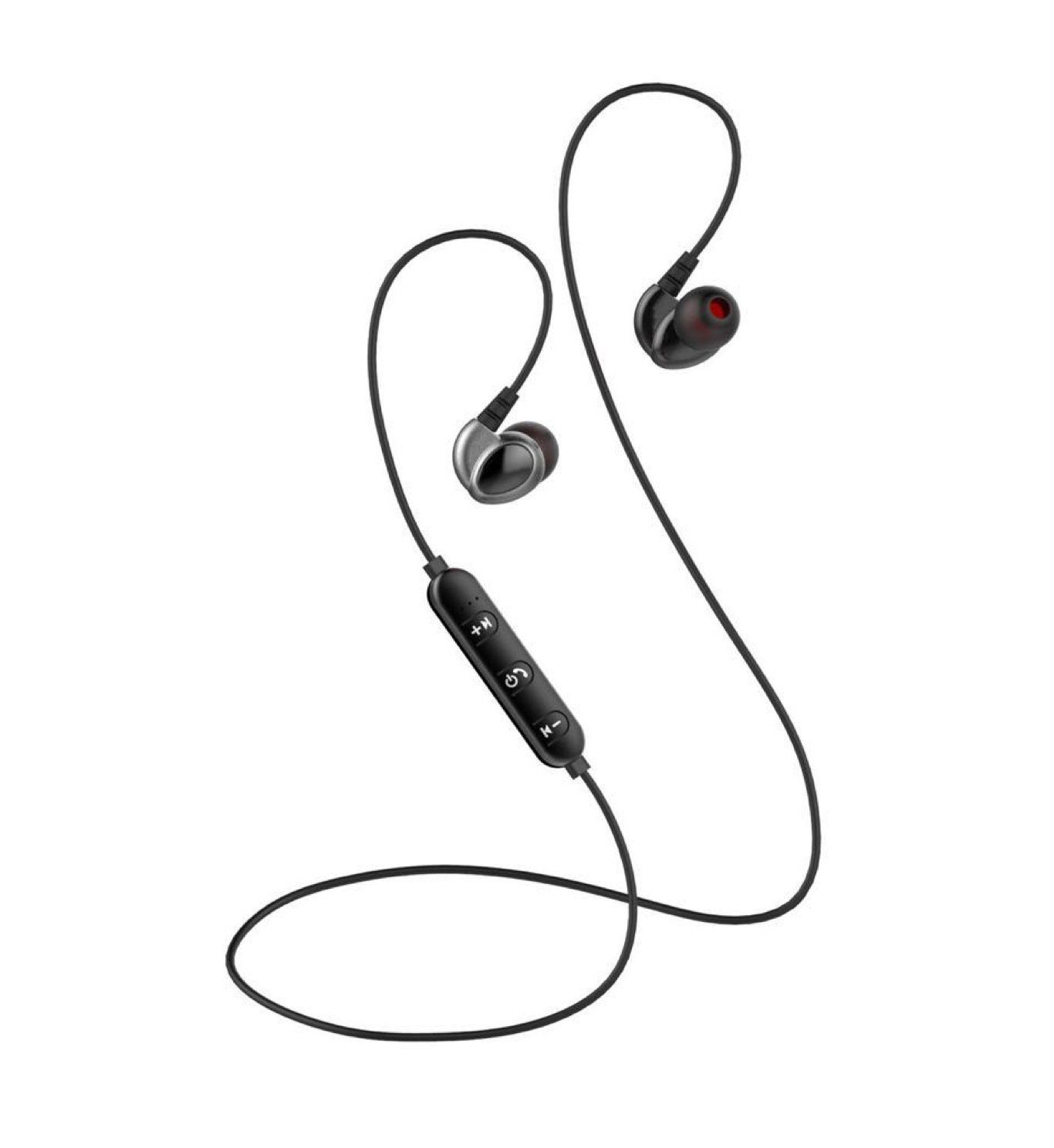 Leicke Assistant, Bluetooth Silikon-Ohrstöpsel) Smart und 4x Bluetooth-Kopfhörer Earbuds In-Ear-Kopfhörer Anrufannahme, Siri/Google integriertem Bluetooth, Mikrofon kompatibel Sprachassistent, mit (Musiksteuerung, mit Symphony