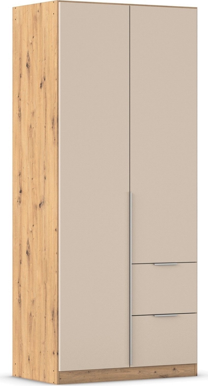 Drehtürenschrank Kleiderschrank Schrank Garderobe AGORDO mit Dekor- oder Hochglanzfront