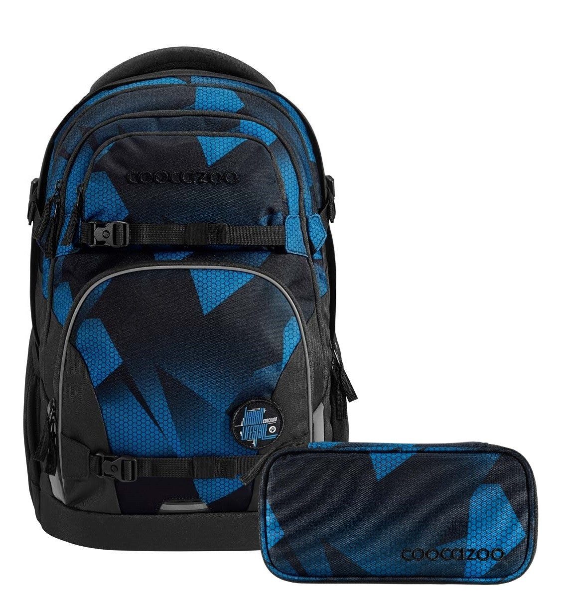 Schulranzen Schulrucksack-Set PORTER Electric Ice 2-teilig