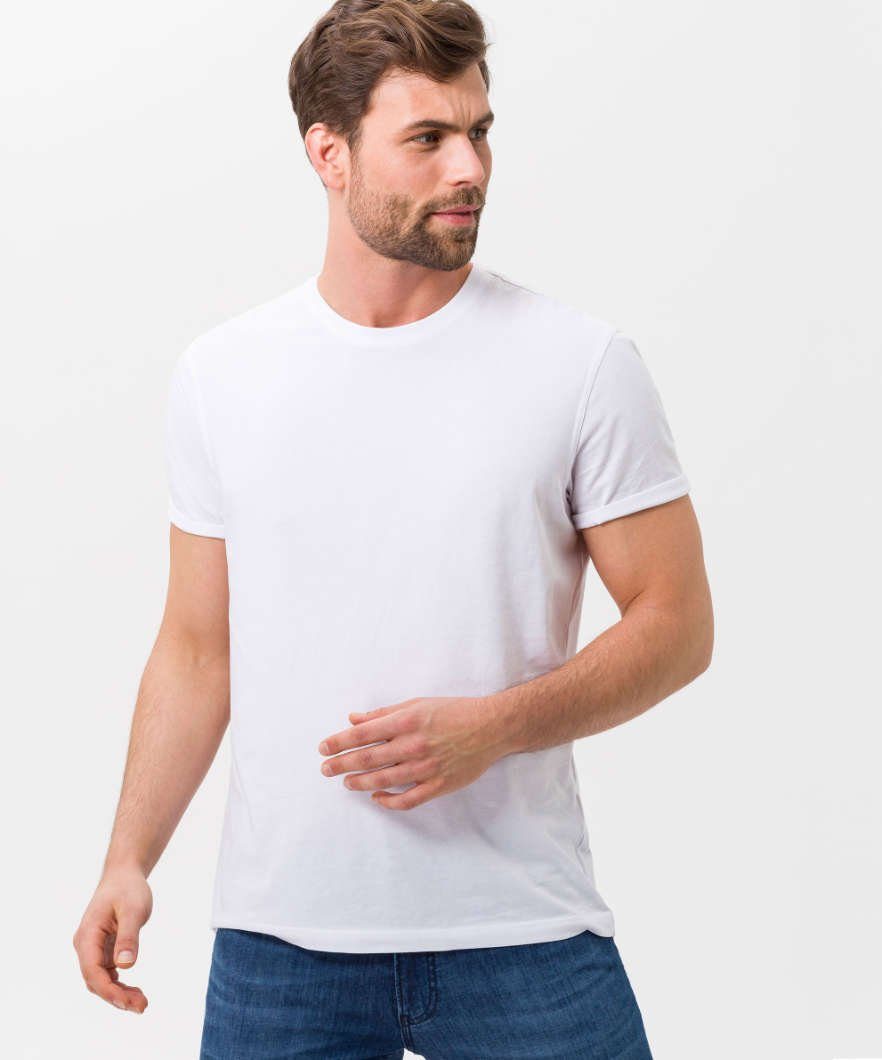 Brax T-Shirt Style TIM-TIM, Besteht aus einem hochwertigen Baumwollmix