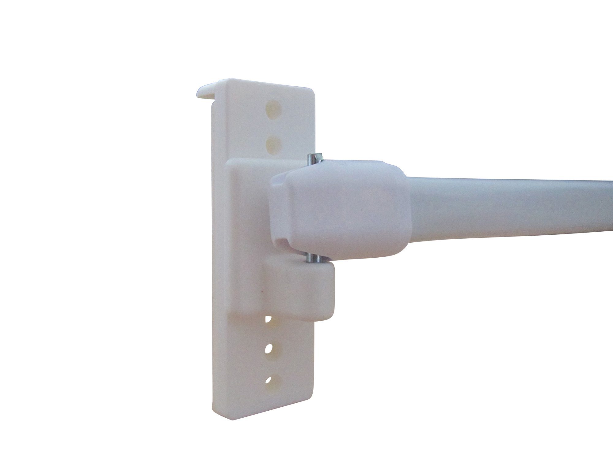 rewagi Vitragenstange 4 Vitragenstangen, Gardinenstangen - 8 Klebehaken verstellbar - weiß, ausziehbar, Cafehausstange, Gardinenstange, Scheibenstange, Scheibengardinenstange, geklebt, Verkaufseinheit: 1 Set