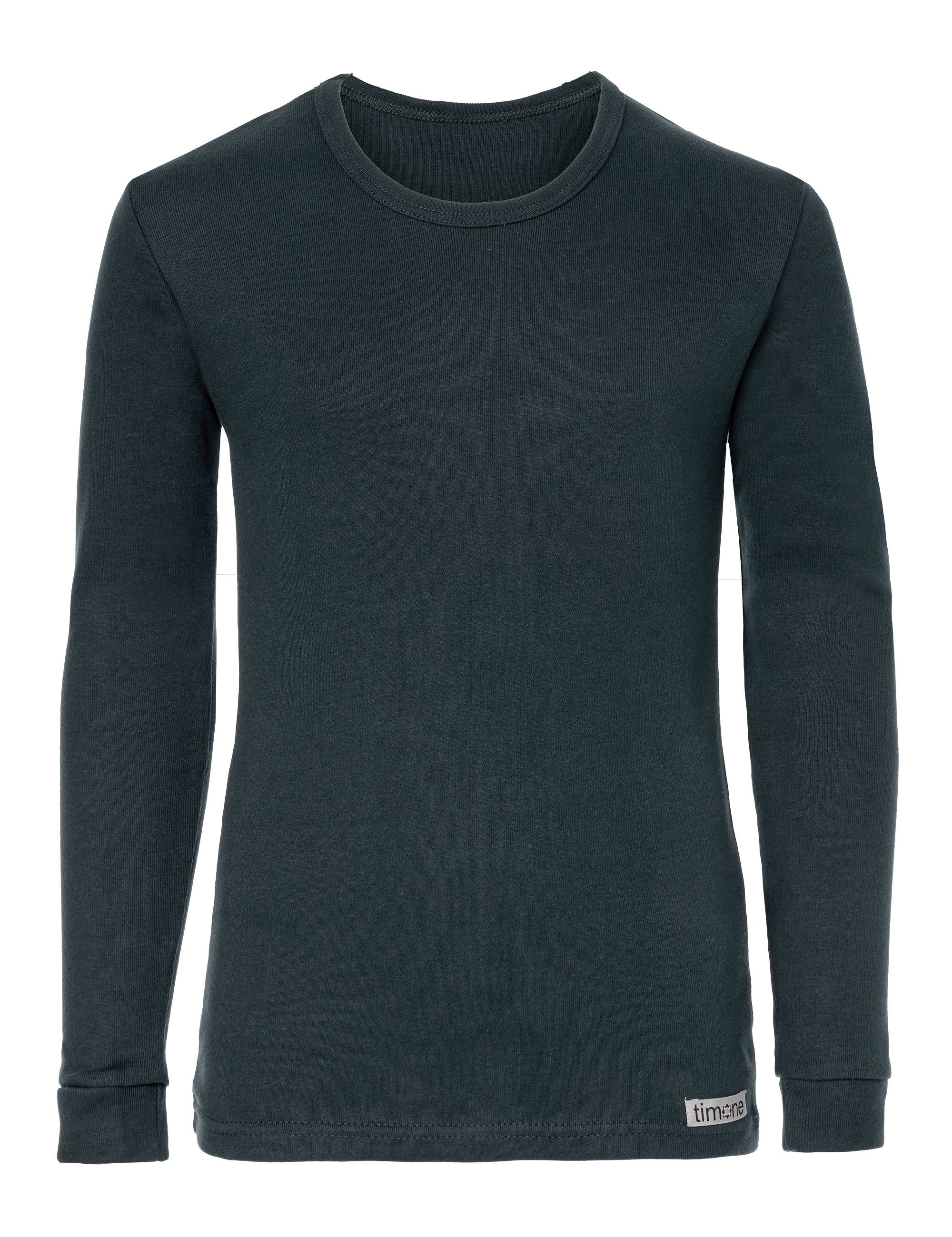 Timone T-Shirt Jungen langarm Unterhemd (1-tlg)