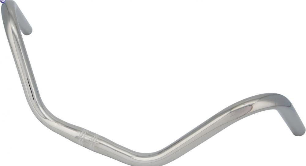 Fahrradlenker Ergotec EWG-Lenker Ø 25,4 mm 550 mm Höhe 152 mm 72° verchromt