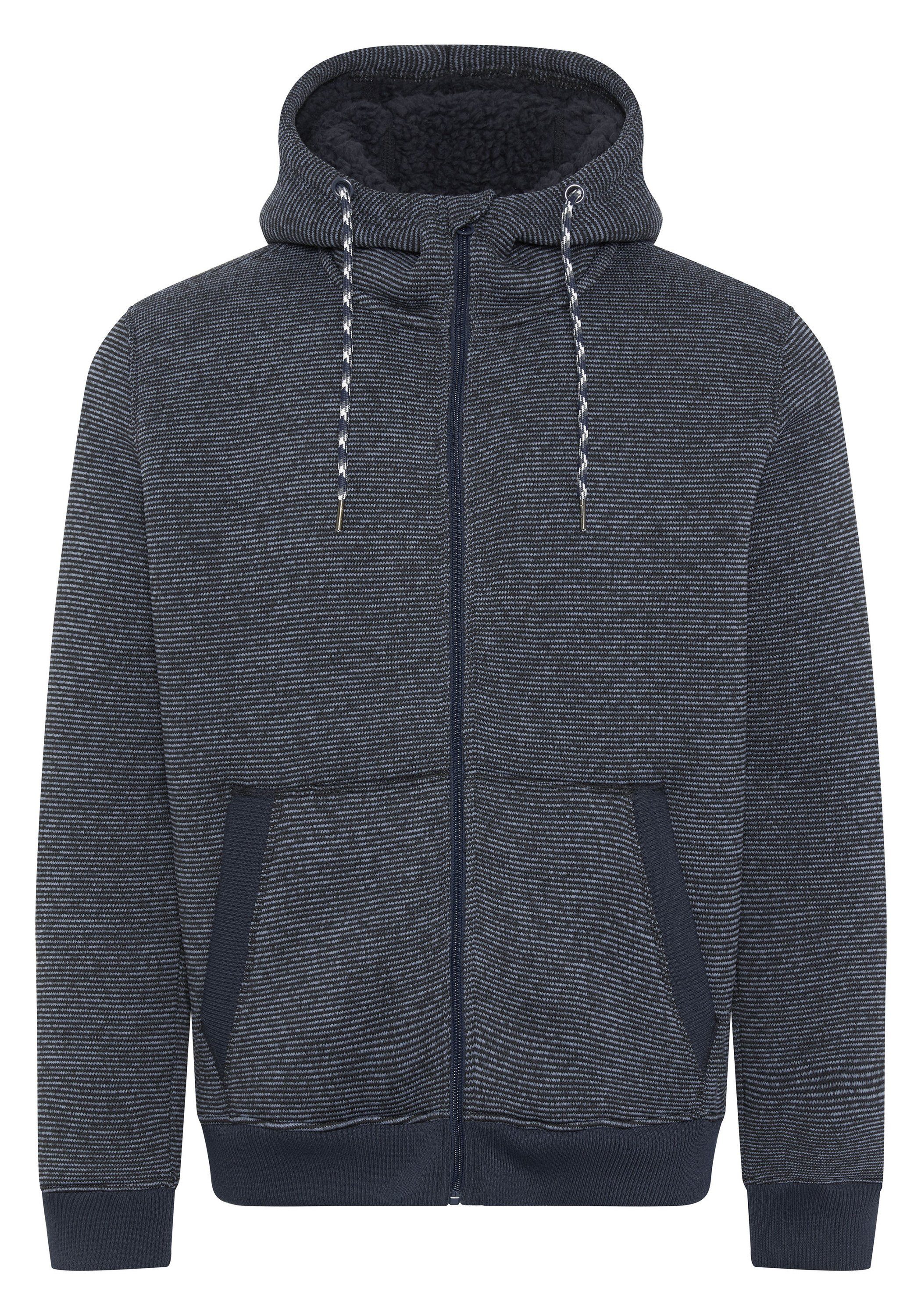 Kängurutasche NAVIGATOR Sweatjacke mit geteilter