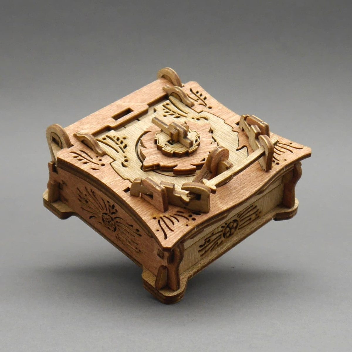 iDventure Spiel SAMURAI PUZZLE BOX - schöne Rätselbox, Cluebox, Knobelspiel