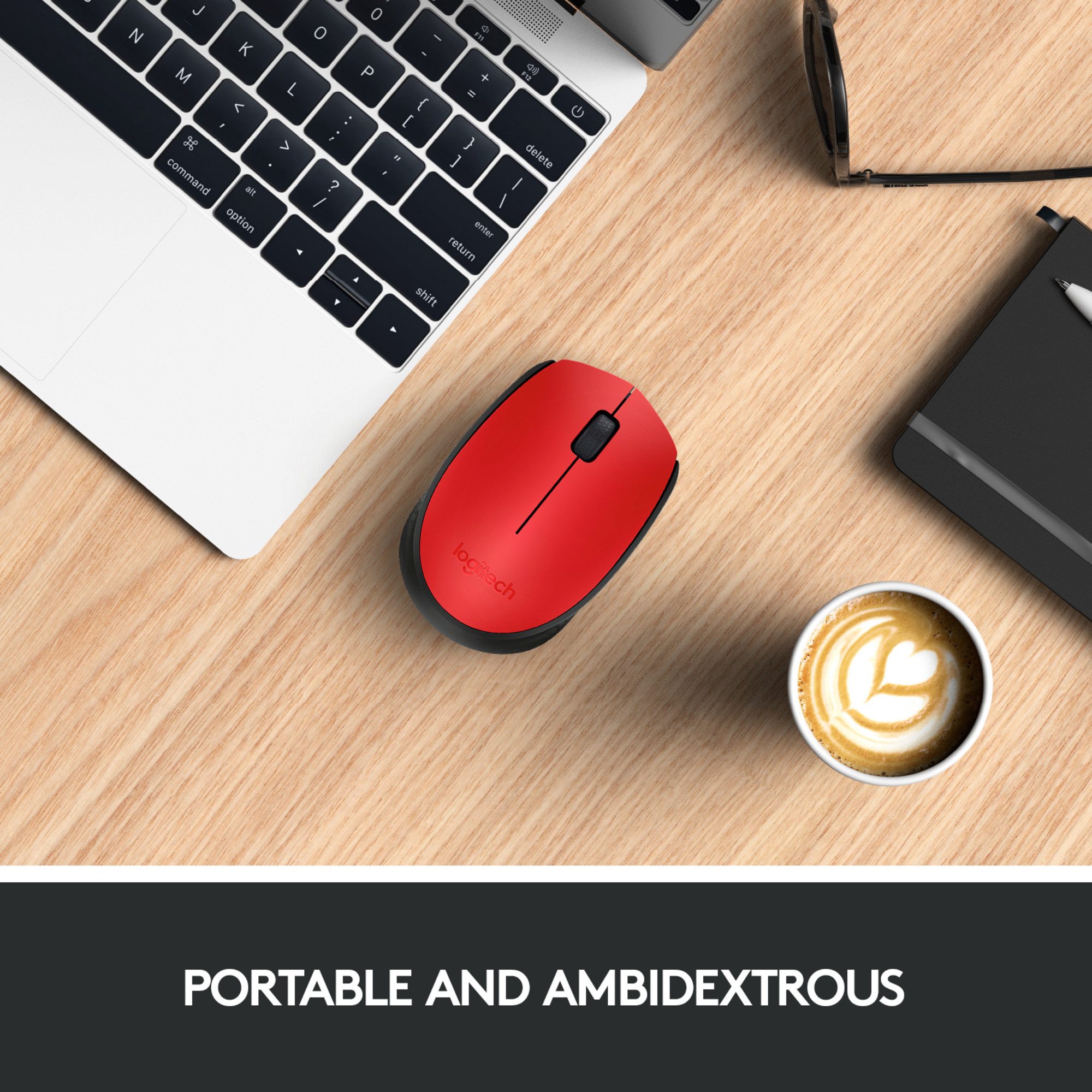 Logitech Logitech M171 Wireless, Maus, (3 Tasten, für Maus (Funk)
