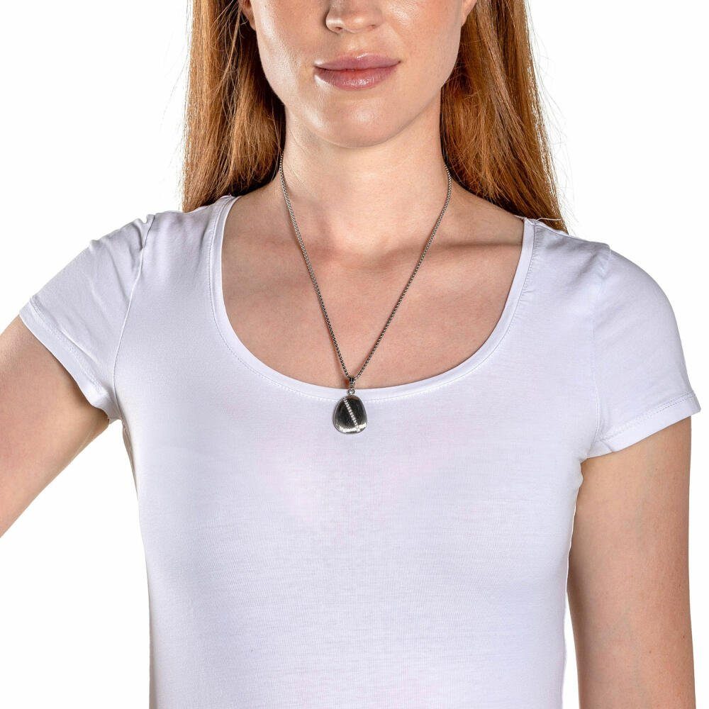 LEONARDO Edelstahlkette Ciottolo silberf... LEONARDO Edelstahlkette Ciottolo silberf...