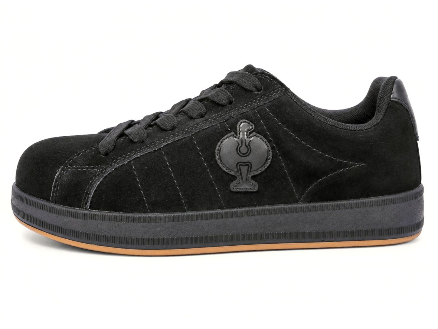 Engelbert Strauss e.s. Tampa Low S1 Sicherheitsschuhe Stahlkappe Retro Sneaker Sicherheitsschuh aus echtem Veloursleder