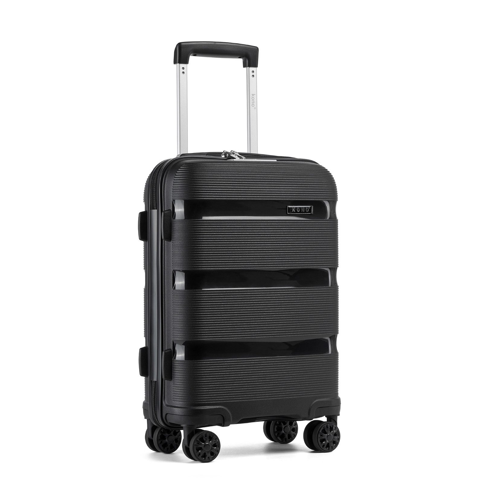 KONO Koffer Leichter PP-Reisekoffer mit 4 multidirektionalen Rollen & TSA-S günstig online kaufen