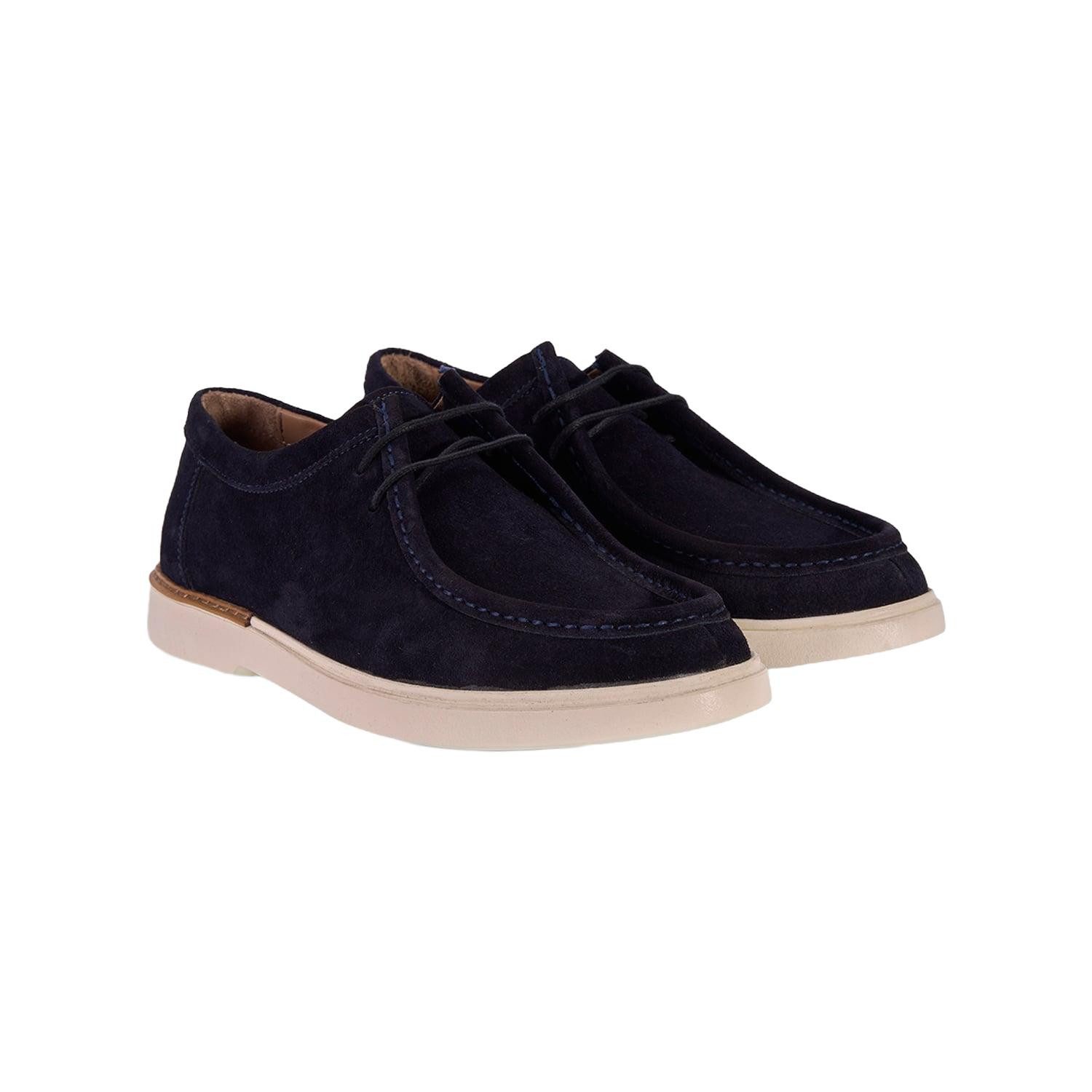 Desa DESA Herren-Schnürschuhe aus Wildleder Walkingschuh