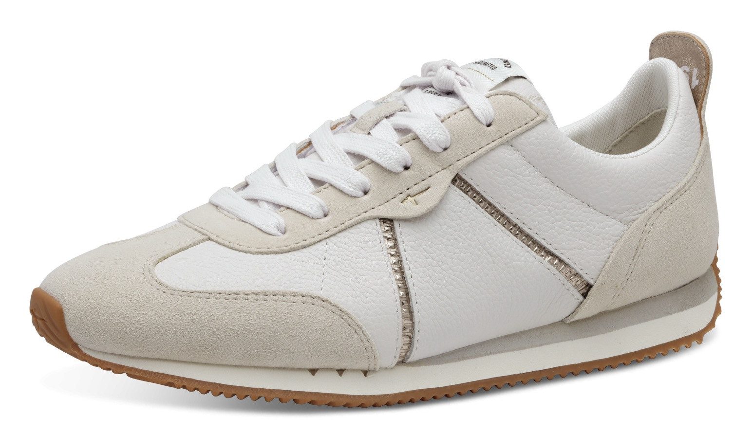 Tamaris Sneaker, Freizeitschuh, Halbschuh, Schnürschuh mit Logoaufnäher günstig online kaufen