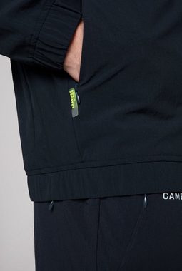 CAMP DAVID Trainingsjacke mit verstellbarem Gummizug im Saum