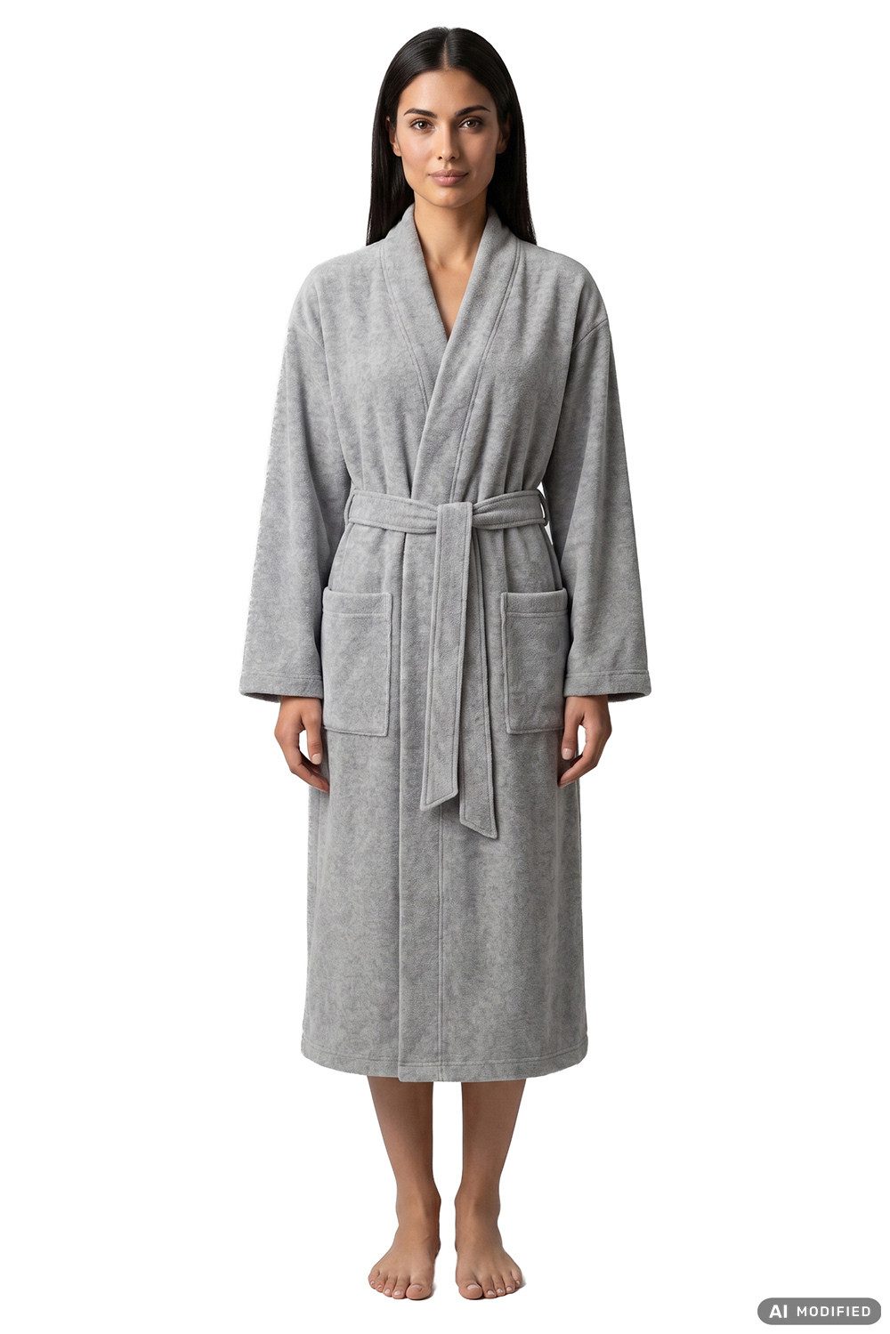Féraud Morgenmantel 3883208, maxi, 70% Polyester, 30% Viskose