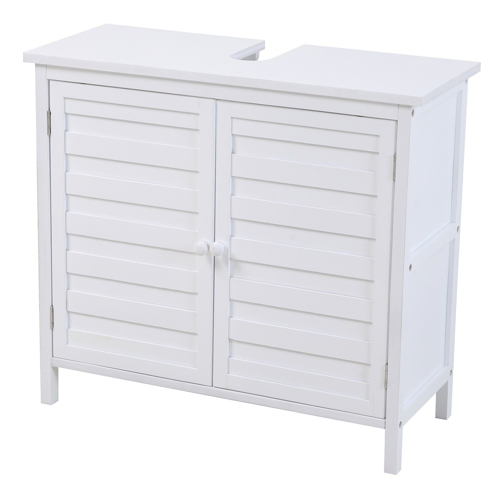 SVITA Waschbeckenunterschrank BAMBUS Breite 67 cm, günstig online kaufen