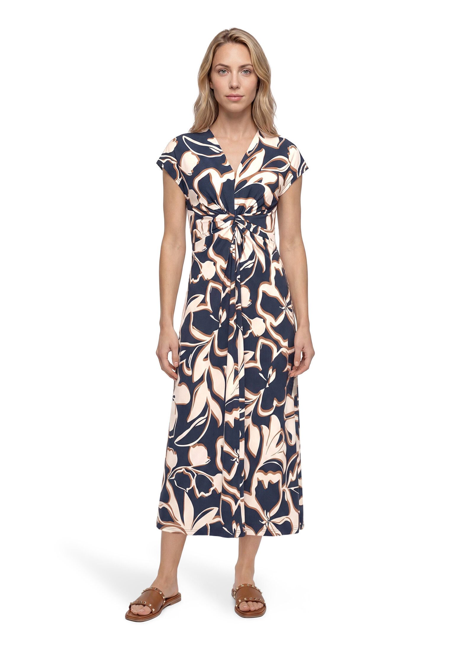 Betty Barclay Midikleid Damen mit Raffung
